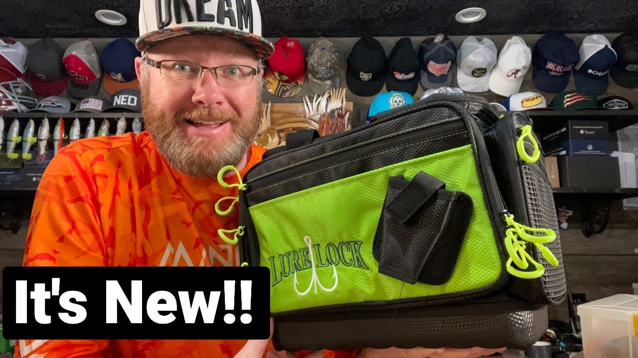 Amazing New Tackle Bag! - Lure Lock Pack #lurelock #tacklebag #mrbass