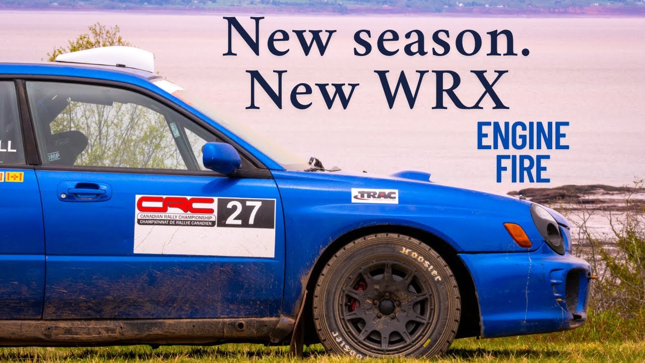 New to us WRX STI Stage Rally car had some issues.