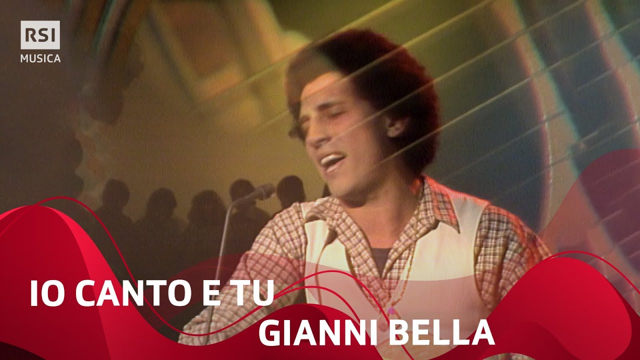 Io canto e tu - Gianni Bella (1977) | RSI Musica