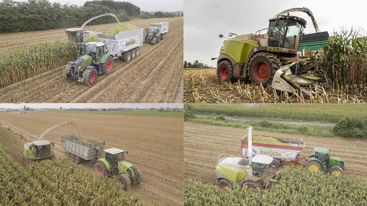 CLAAS - FENDT ONE - JOHN DEERE | Big Silage in Italy | agriteam323