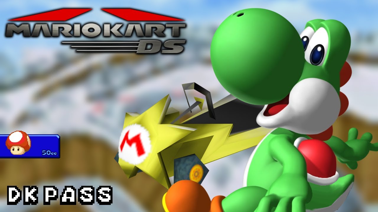 Mario Kart DS - 50cc - Yoshi - Shooting Star - DK Pass | Ep. 3529