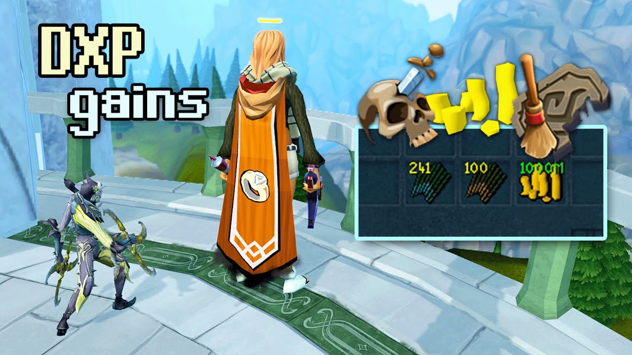 My DXP plans, made bank in time for gains! - Runescape