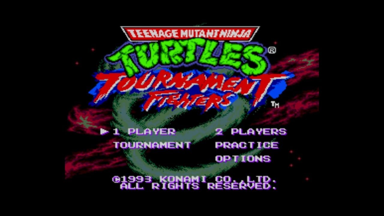 Teenage Mutant Ninja Turtles Tournament Fighters Sega Genesis as April O'Neil(Level 8)