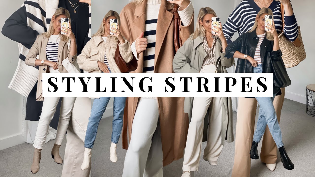 STYLING STRIPES FOR AUTUMN/FALL 2021! 10 ways to style autumn's hottest trend!