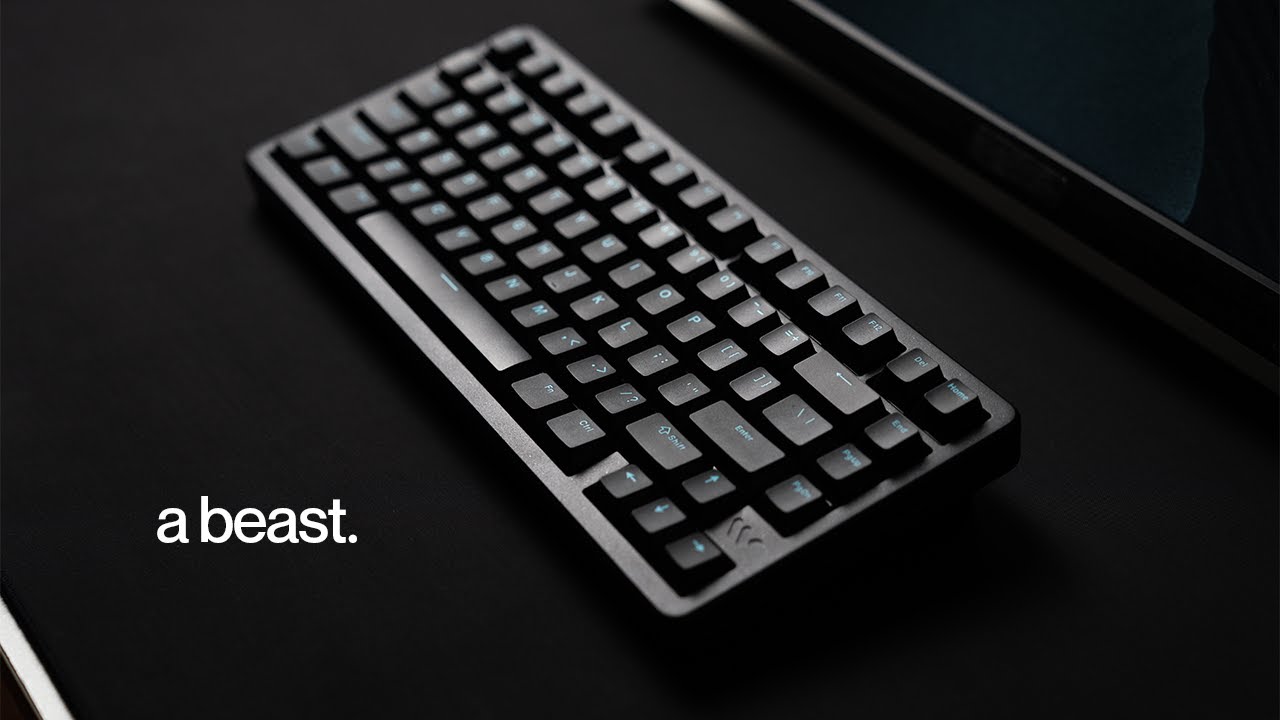 Womier's SK75 TMR Gaming Keyboard is a Beast.