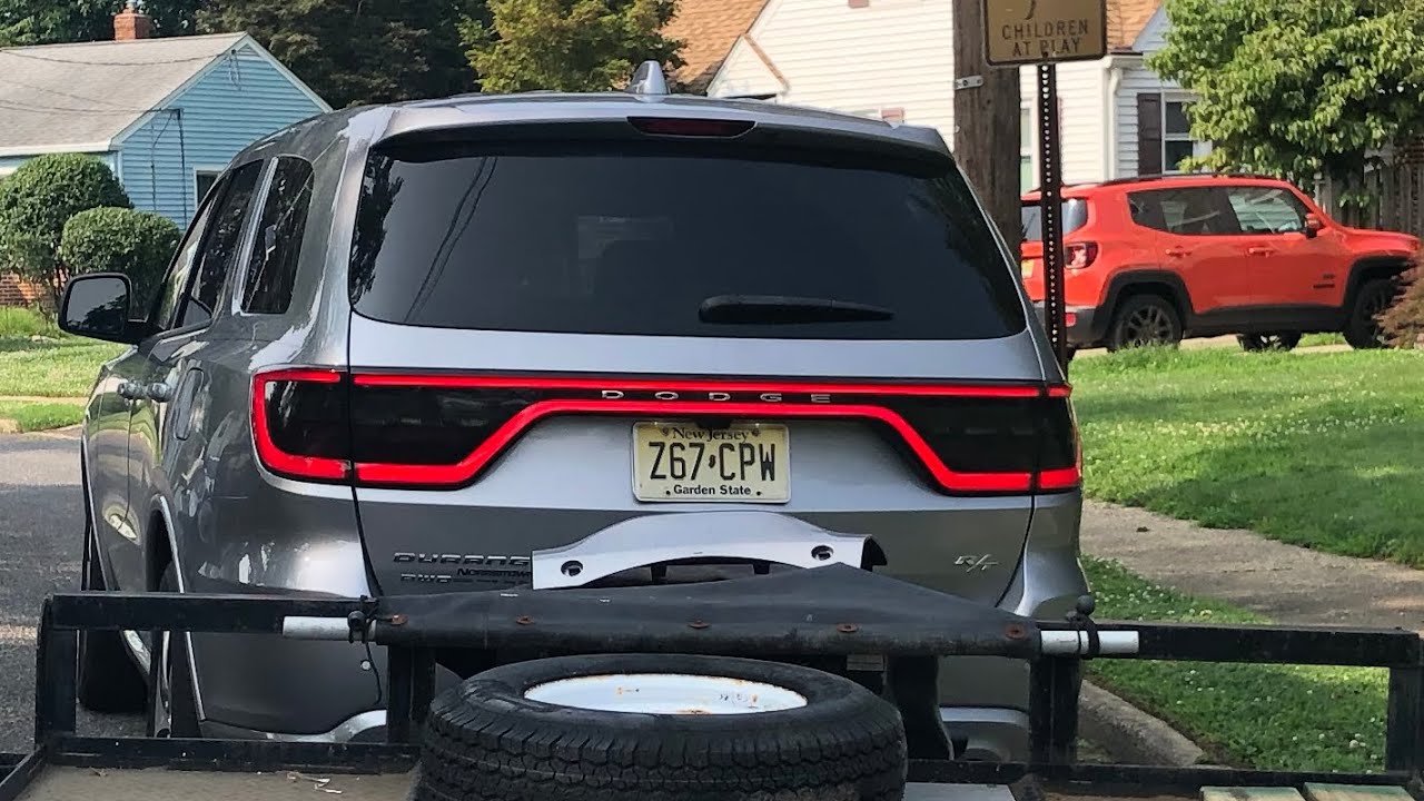 Durango Taillight Tint installed