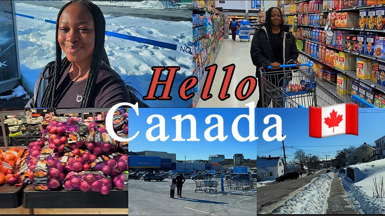 Living in Canada 🇨🇦 | Grocery shopping.  #video #youtube