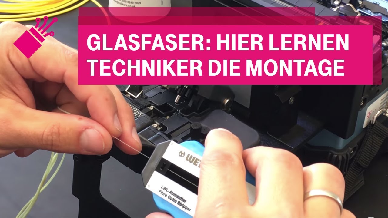 Glasfaser: Hier lernen Techniker die Montage