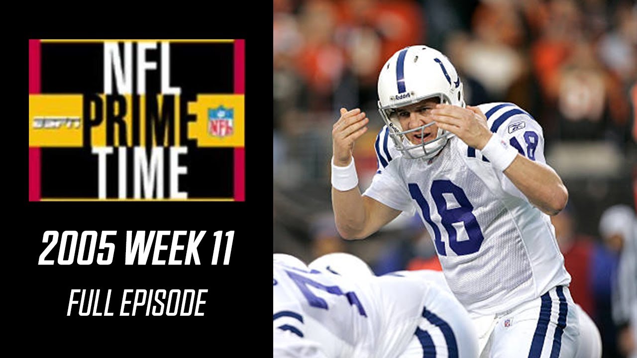 NFL Primetime: 2005 Week 11