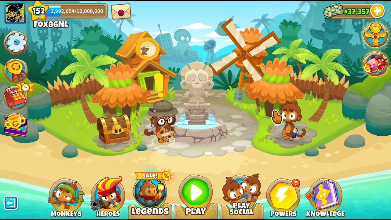 Bloons TD6 Odyssey ( hard-medium-easy )