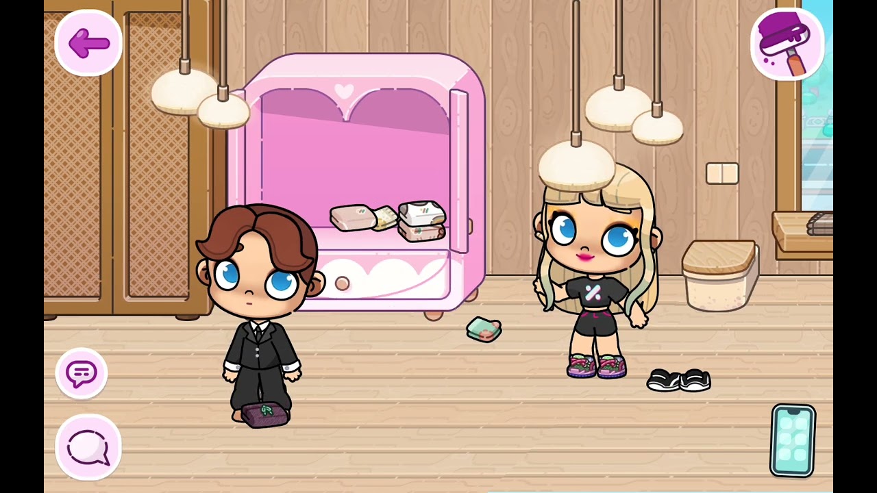 My daughter's first day at kindergarten (avatar world)