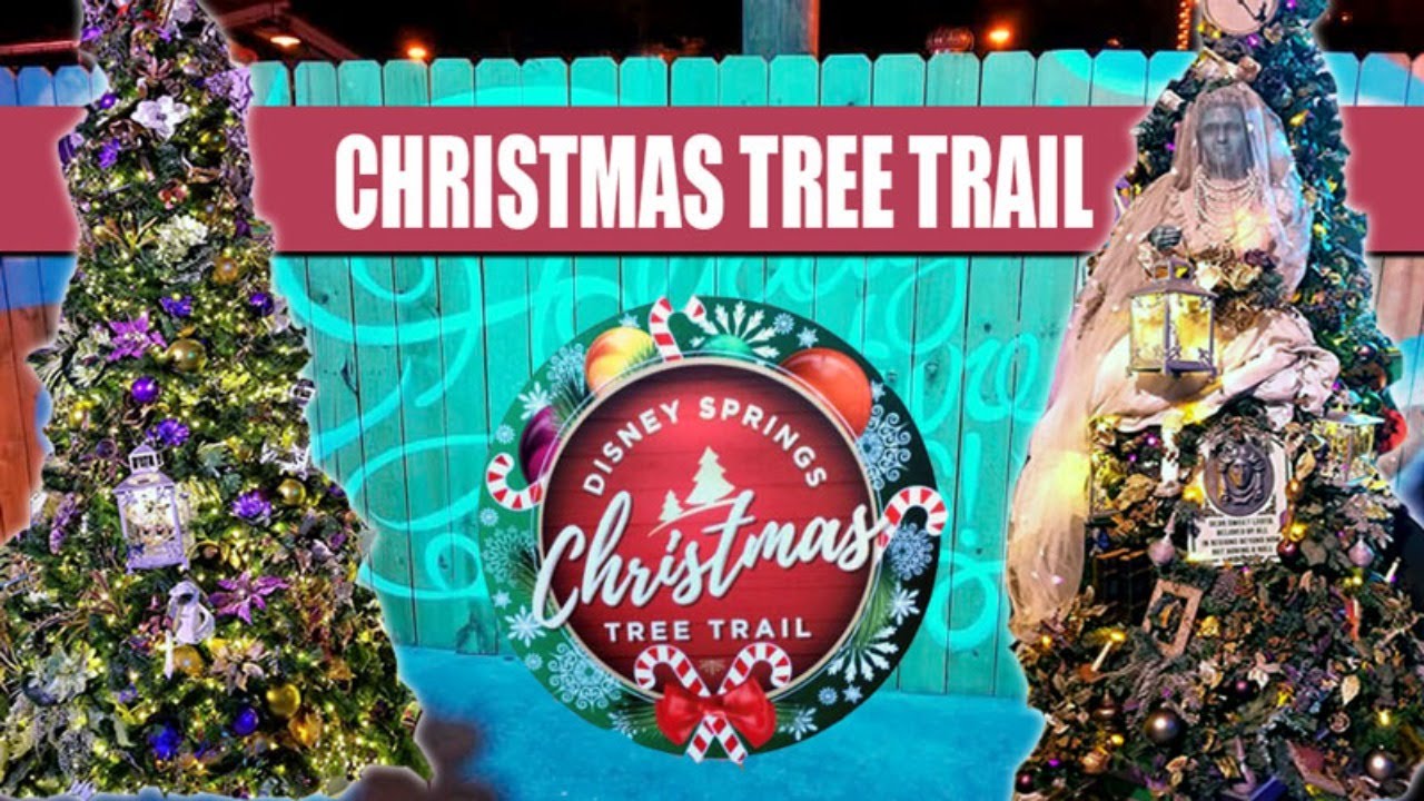 Disney Springs Christmas Tree Trail 2019 - Live 1080p