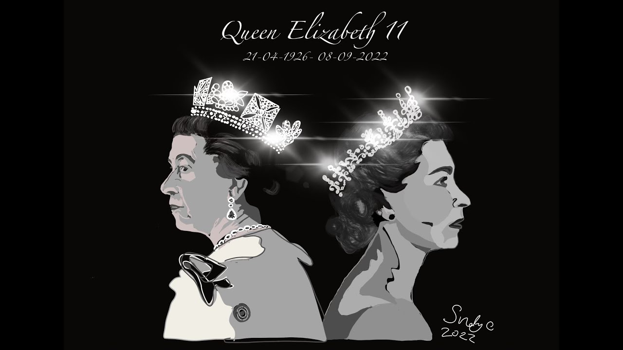 Tribute to Queen Elizabeth the II - Sindy Card #youtube #queenelizabeth #dougmaxwell #digitalart