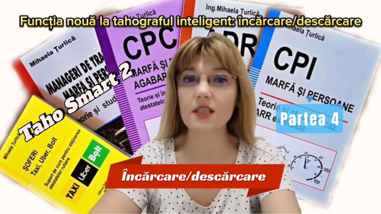 Tahograful inteligent ⮕&icirc;ncărcare/descărcare P4