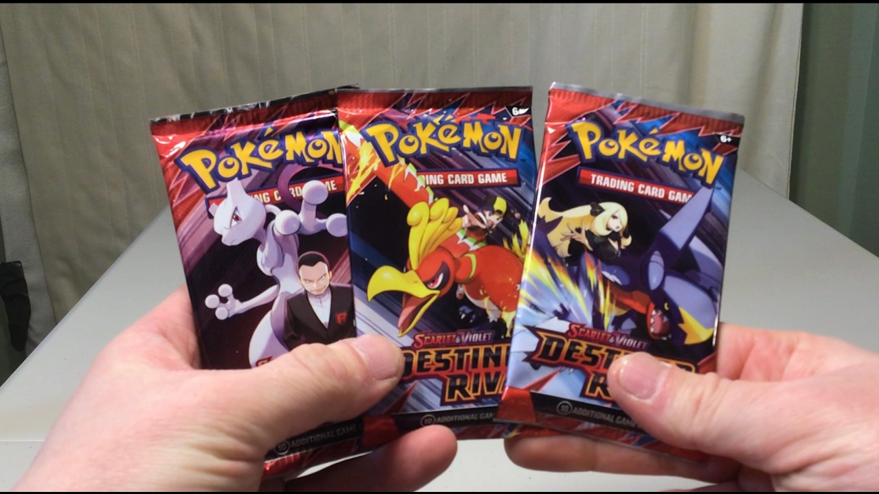 Opening 3 Destined Rivals Booster Packs