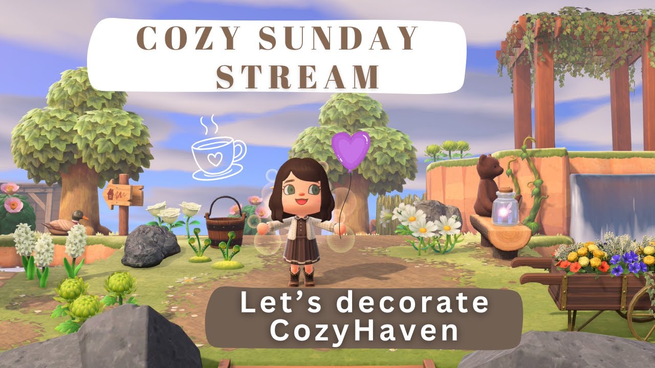 Let's Decorate my Forever Island | Cozy Sundays Live Stream