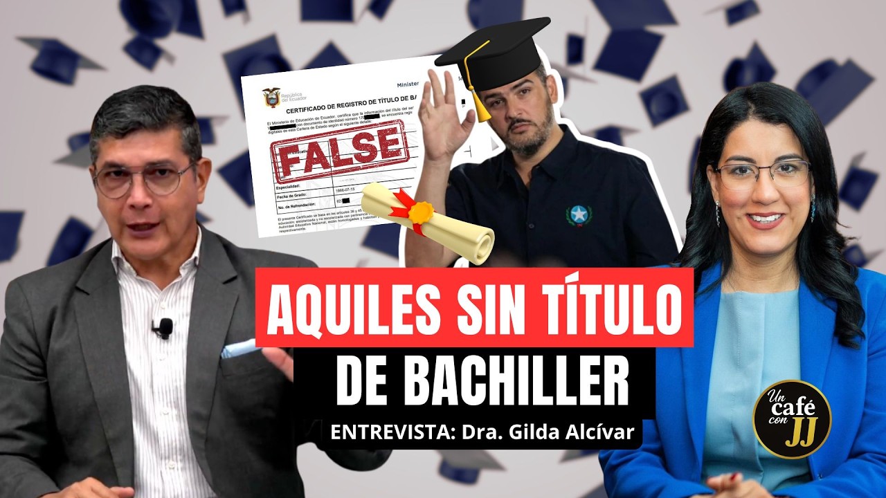 DENUNCIA DESTAPA HALLAZGO: REGISTROS DEL TÍTULO DE AQUÍLES NO COINCIDEN - Un Café con JJ - Noticias