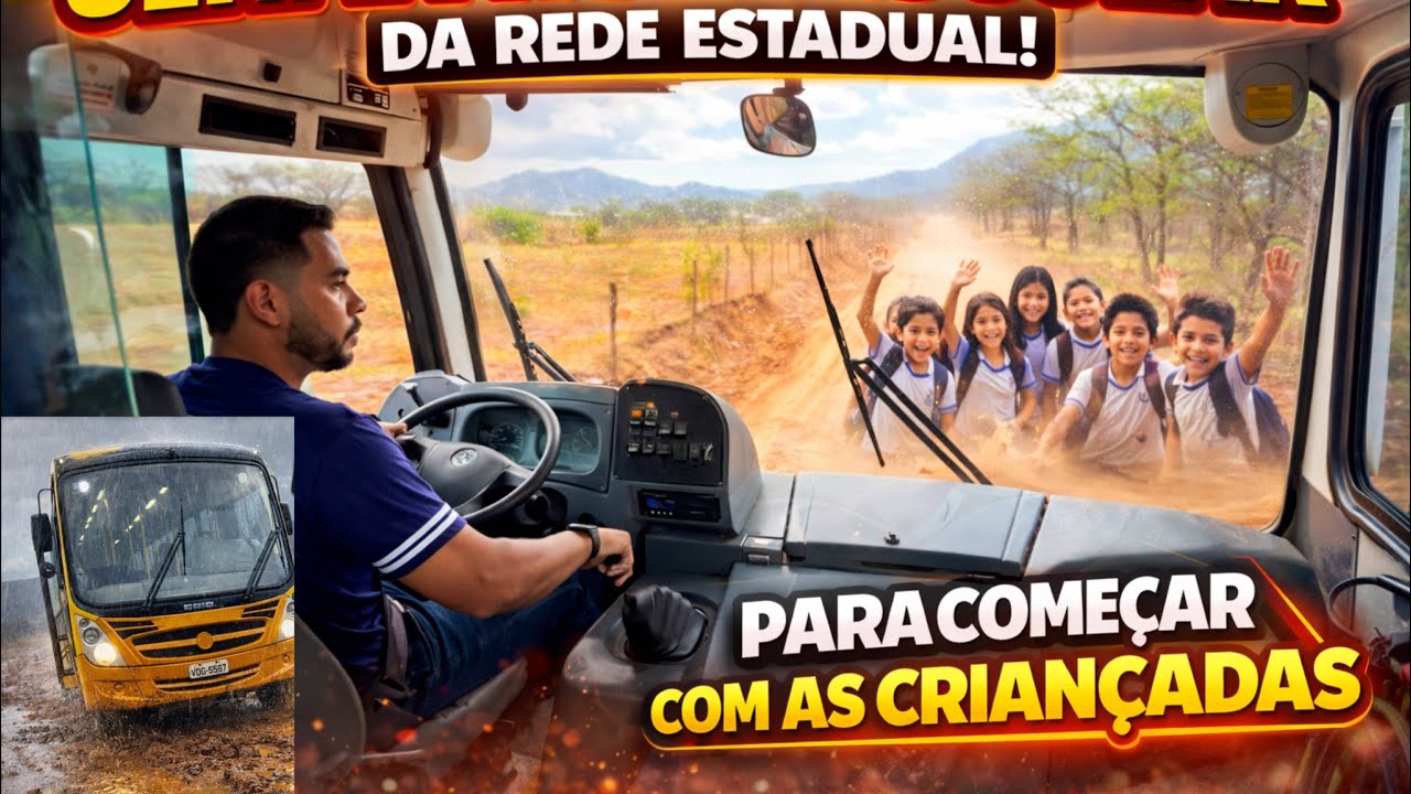 ÚLTIMA ROTA DA REDE ESTADUAL 🚍 PREPARAÇÃO PRA VOLTA DAS CRIANÇAS!