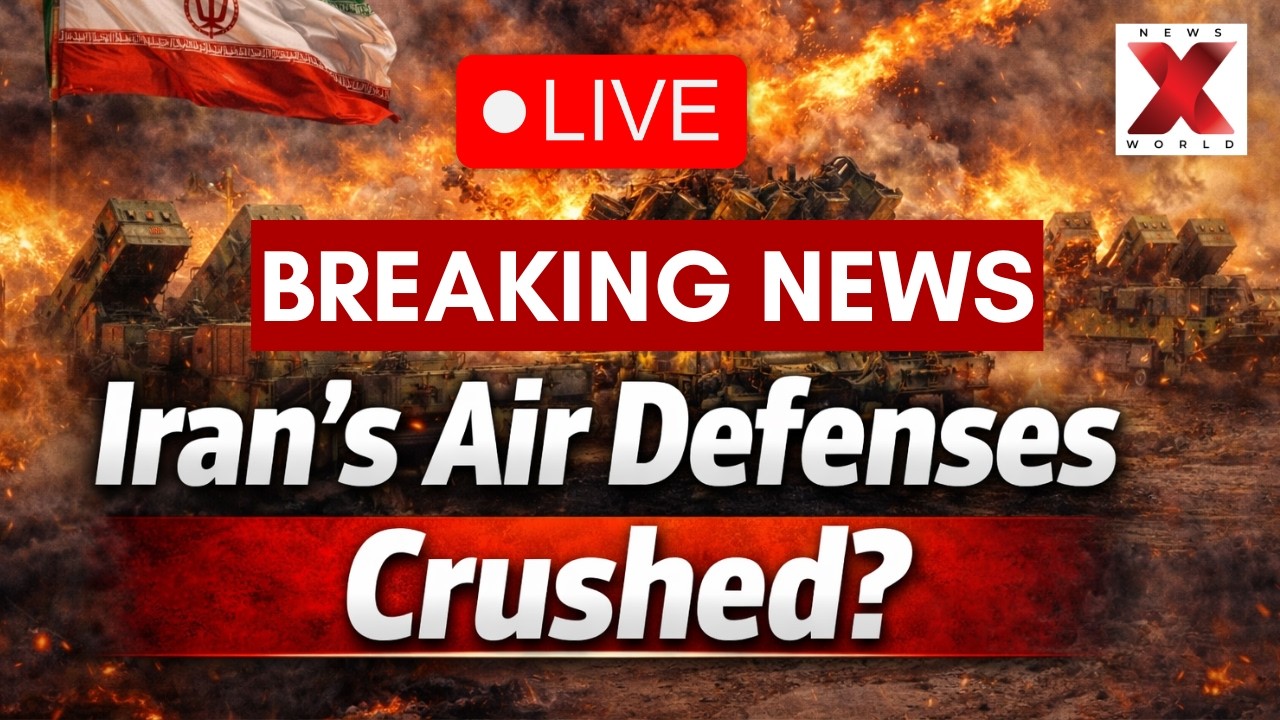 Iran Isreal War LIVE : IDF Targets Strategic Iranian Defense Sites In Major Operation | NewsX World