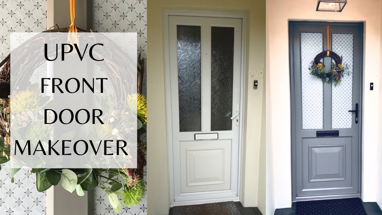 Ремонт входной двери из ПВХ | Как покрасить дверь из ПВХ с помощью краски Dulux Weathershield