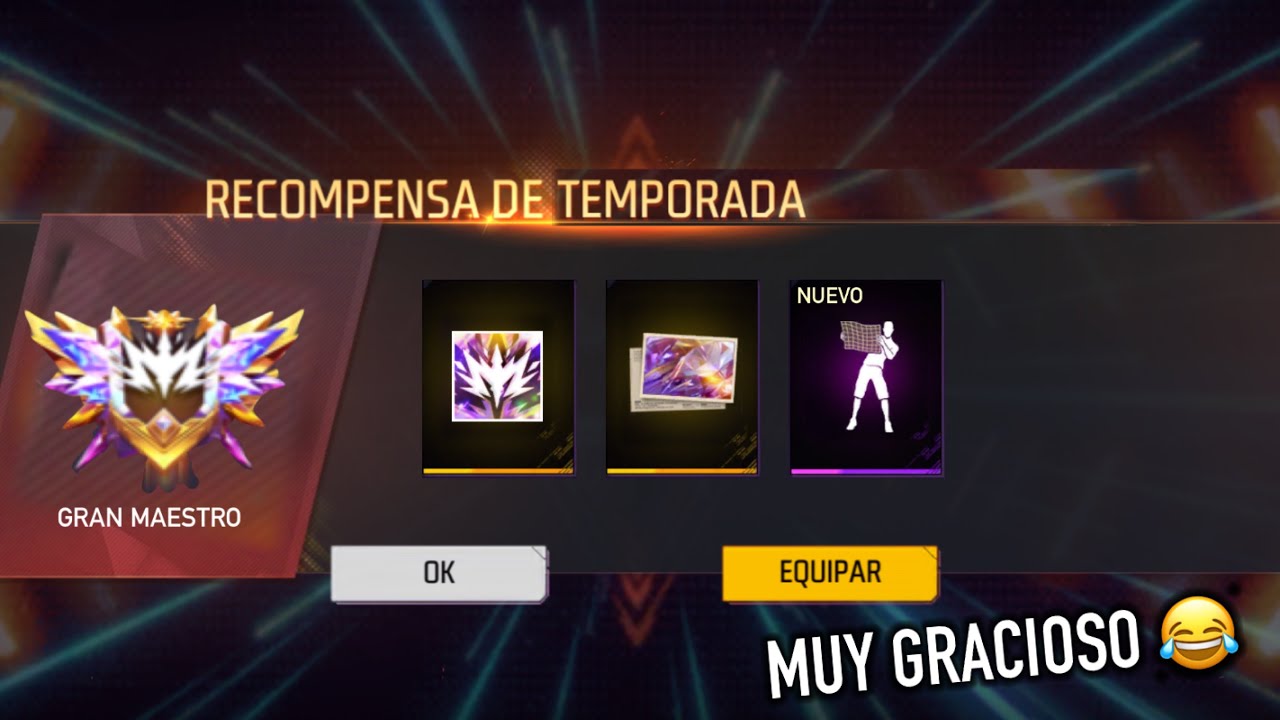 LLEGAR a GRAN MAESTRO en FF LATAM NO ES FACIL 💀 *gracioso*