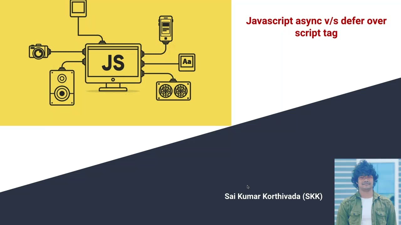 Async vs Defer in Javascript | Javascript Script tag