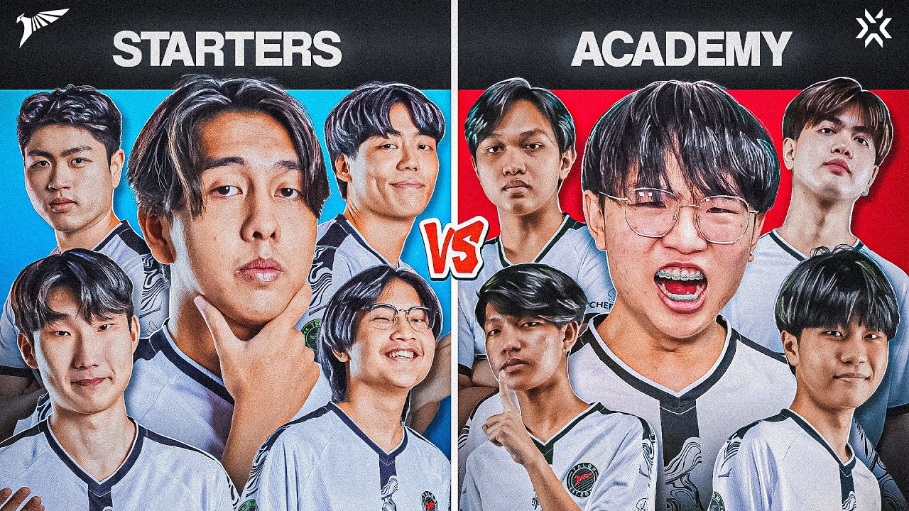 TLN Valorant vs TLN Academy - Civil War!