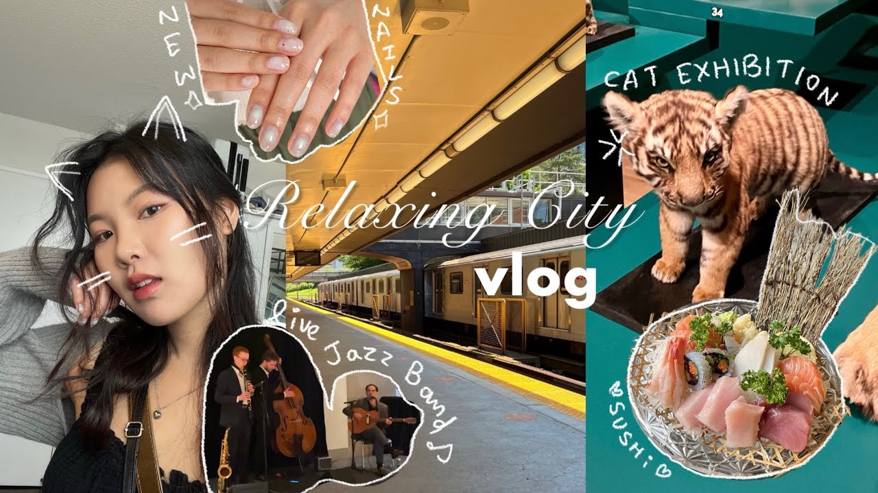 A Relaxing Week in the City🌆🐱:Museum Date?,Lunch Date w/ Mom,New Nails,Sushi Cravings,Cat Exhibition