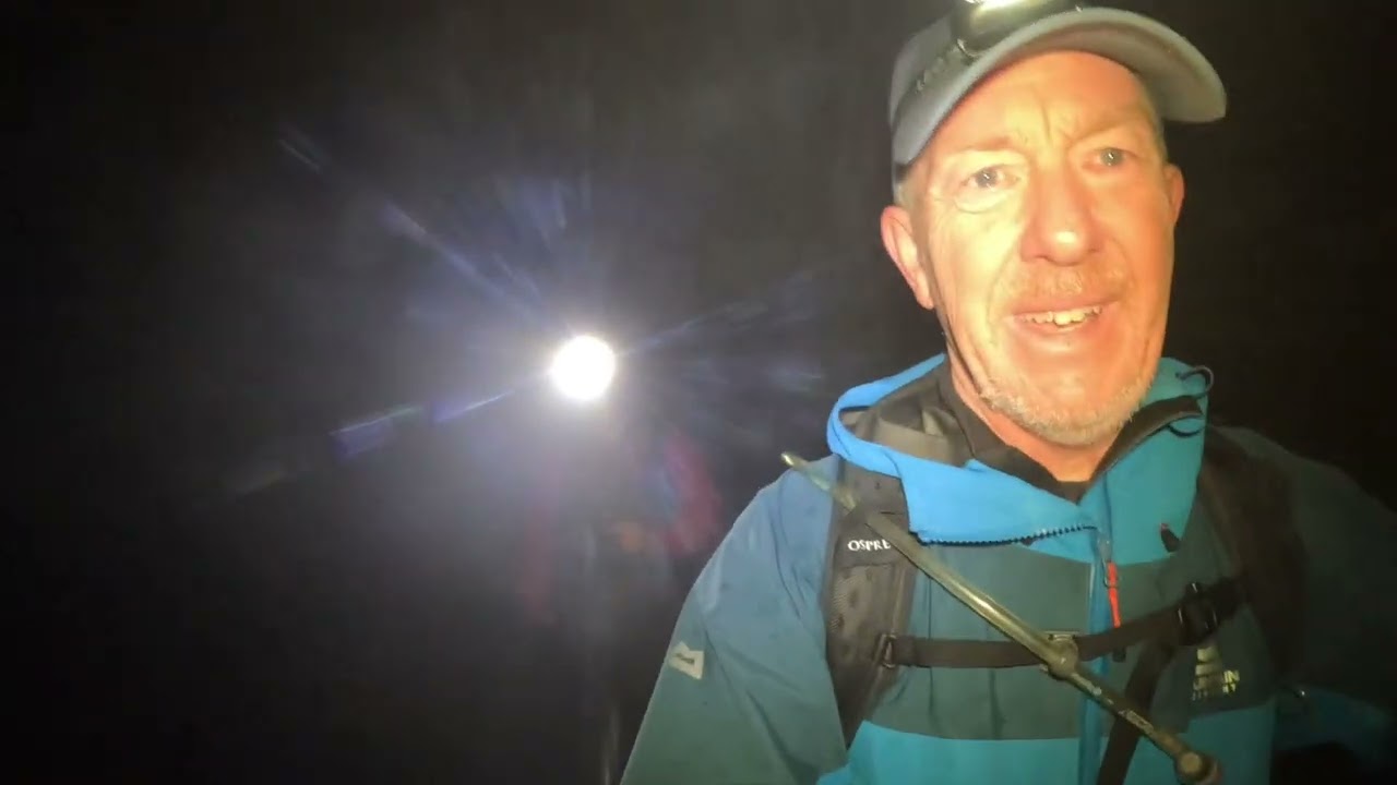 Climbing Snowdon on the Llanberis path to see the sunrise