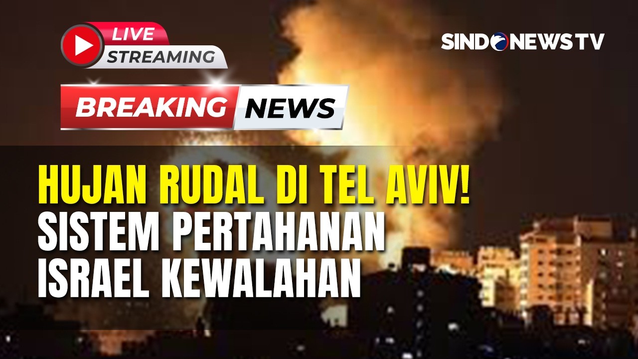 HUJAN RUDAL DI TEL AVIV! Sistem Pertahanan Israel Kewalahan Hadapi Serangan BALASAN IRAN! | 10/03