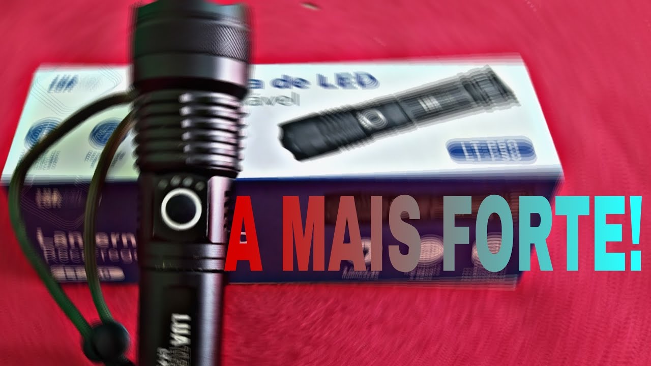 REVIEW LANTERNA T&Aacute;TICA T9!