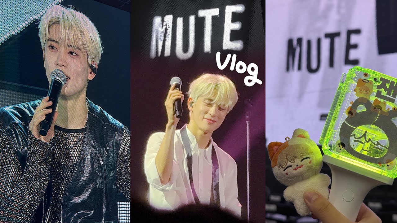 시즈니 브이로그 ✷ 난 여전히 같은 맘일 테니까 ﻿˚₊· ❤︎ | Mute | 재현 솔로 콘서트 | 잰콘 | 🍑