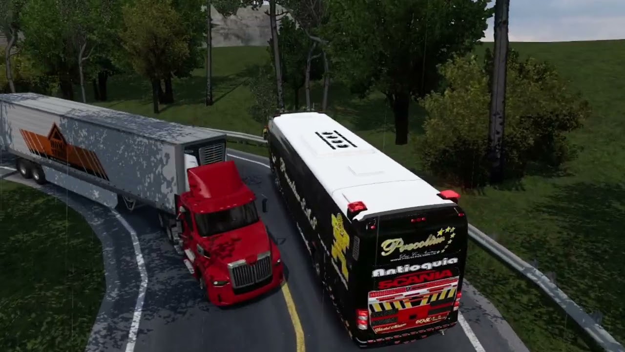 #preoculturantioquia subiendo a la laguna de la tota #marcopolog6 #amerikatruck 