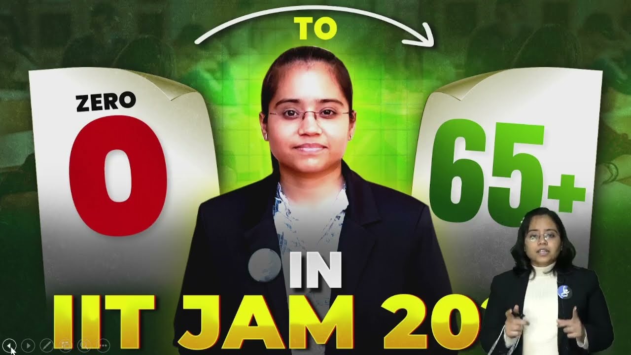 IIT JAM Chemistry Strategy 2026 | How To Score Zero To 60+ Marks in Exam | IFAS