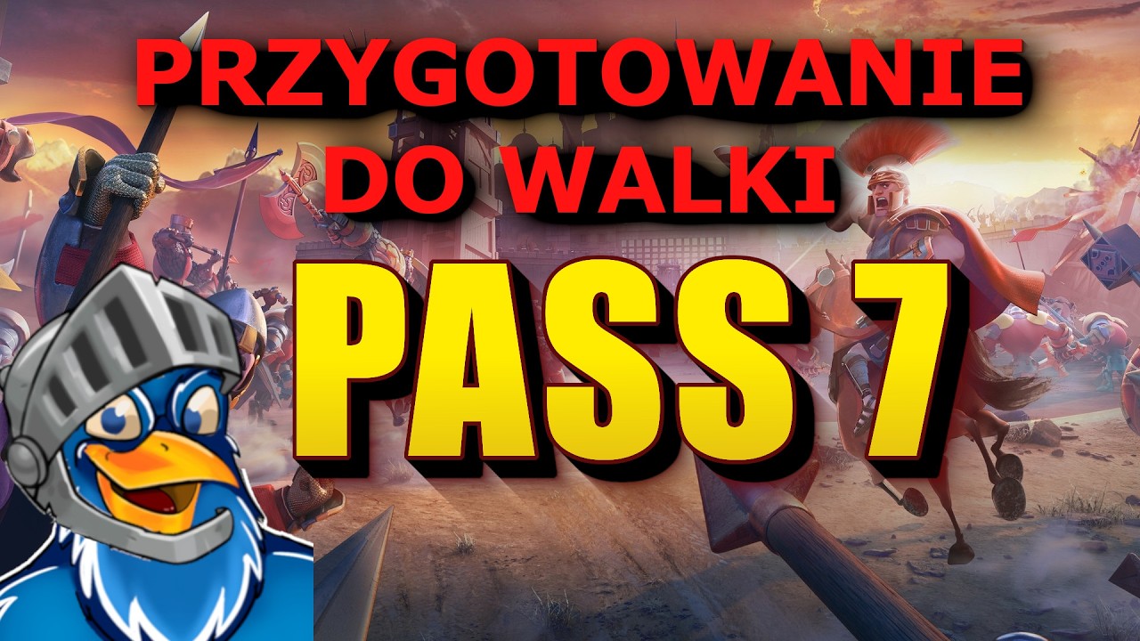 PRZYGOTOWANIE DO WALKI NA PASS 7 | Rise of Kingdoms