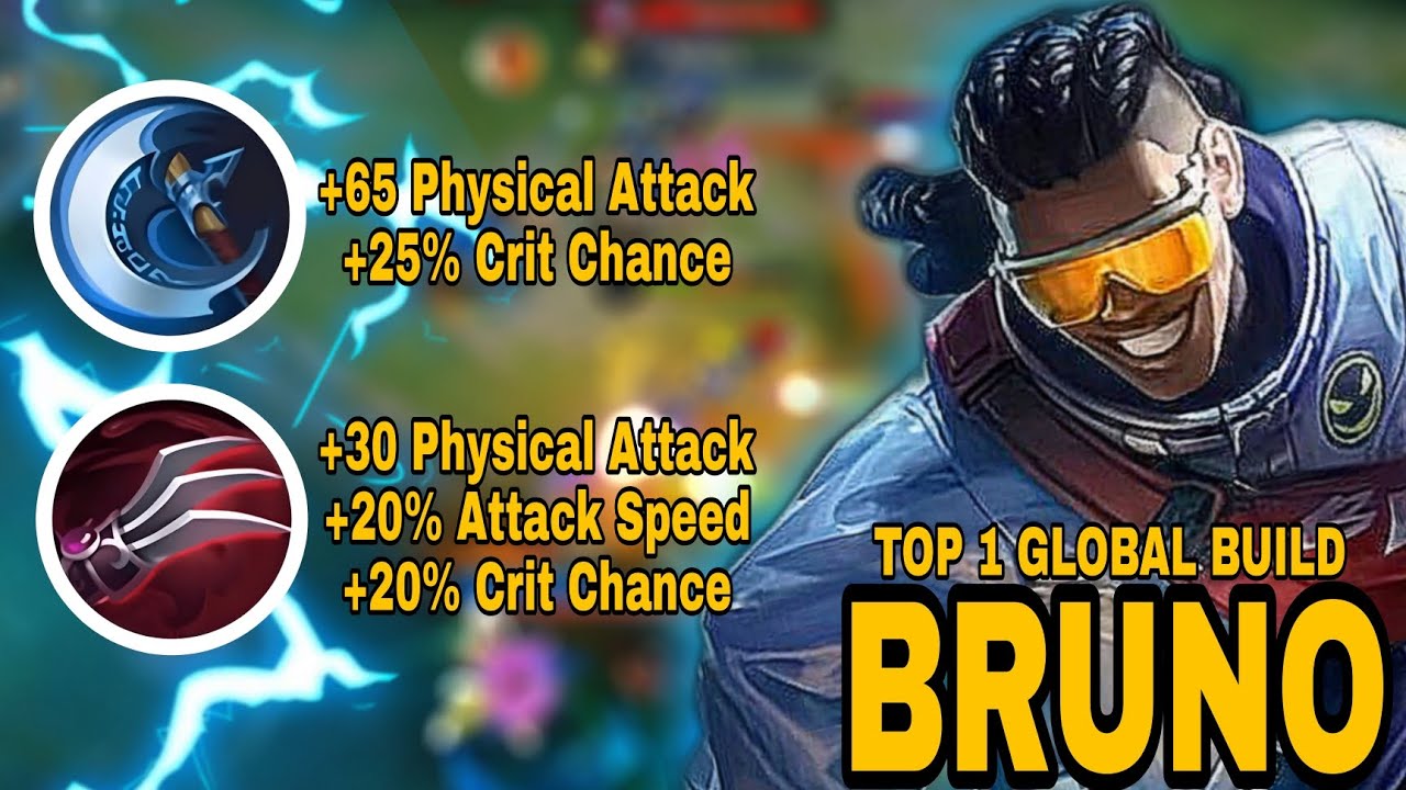 When Top Global Bruno Use Critical Items And This Happen | MLBB Gameplay