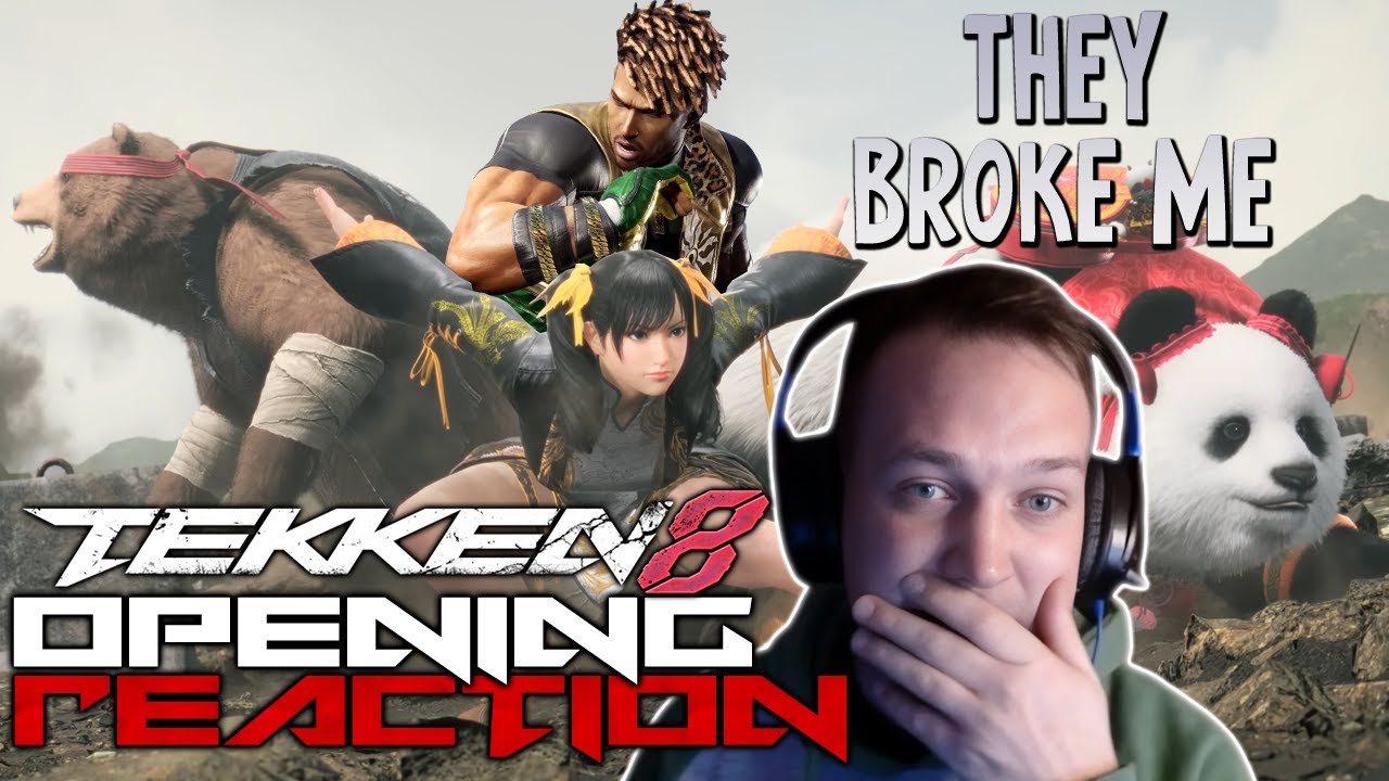 One of the Best Openings Ever!! - Tekken 8 Intro & Eddy Gordo Reveal Reaction