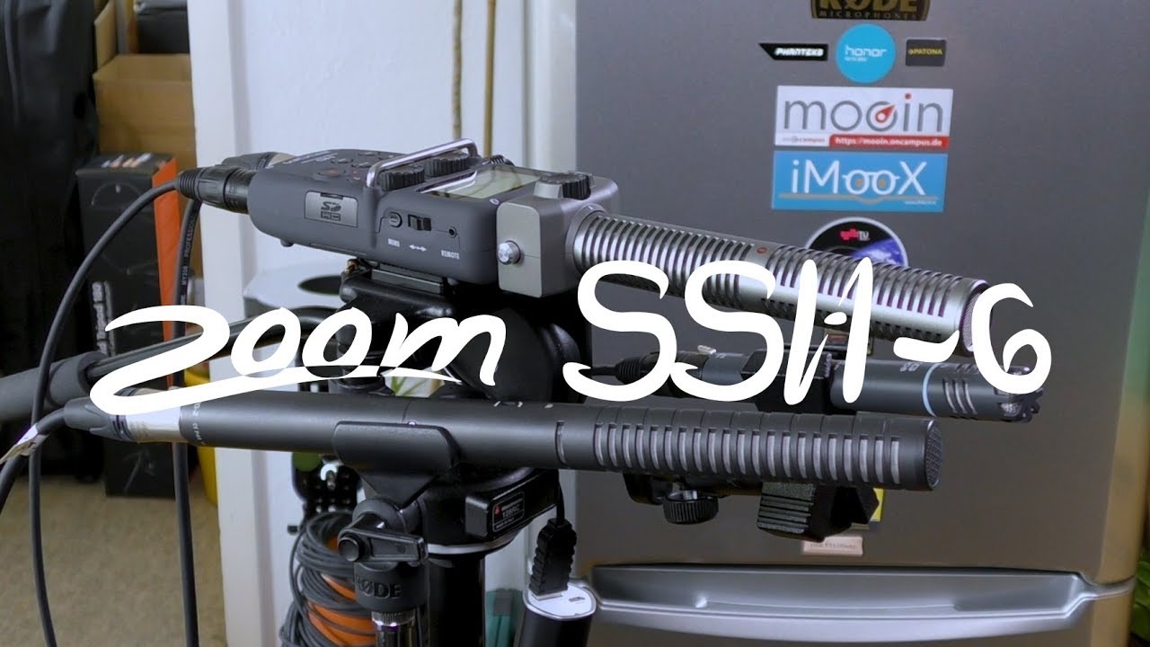 ZOOM SSH-6 Hands-On (PLUS: Limitations of the Zoom H5) - Including: RODE NTG2 and AKG SE300B CK93