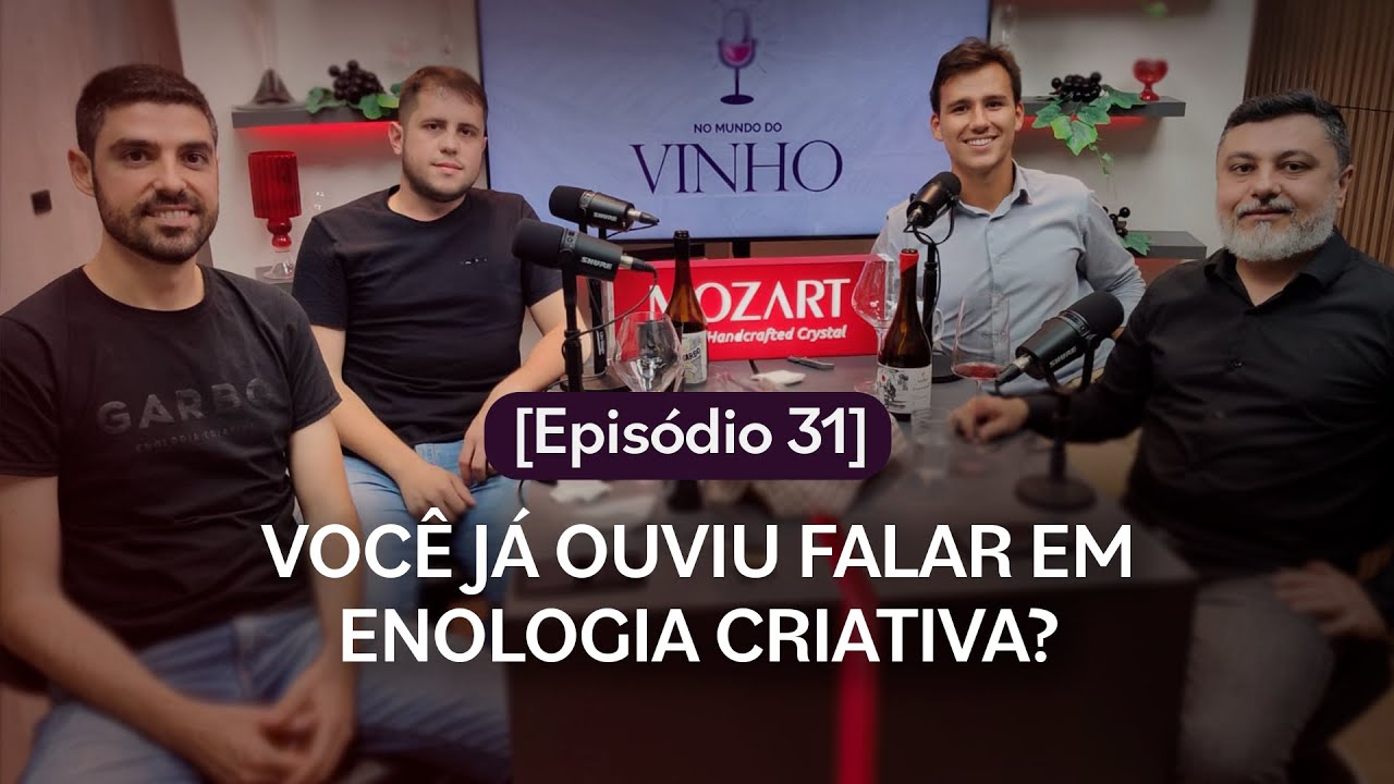 No Mundo do Vinho | Ep 32 - Voc&ecirc; j&aacute; ouviu falar em enologia criativa? V&iacute;nicola Garbo