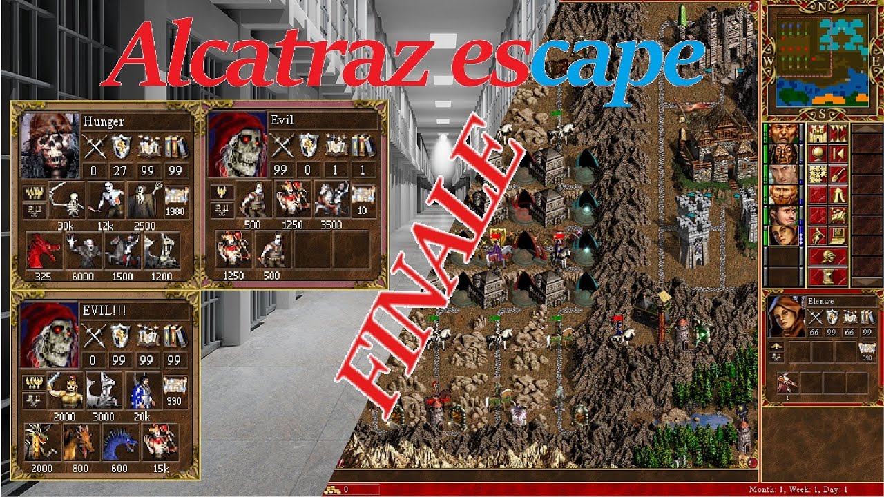 ALCATRAZ ESCAPE 2.6 - FINALE - Puzzle Map