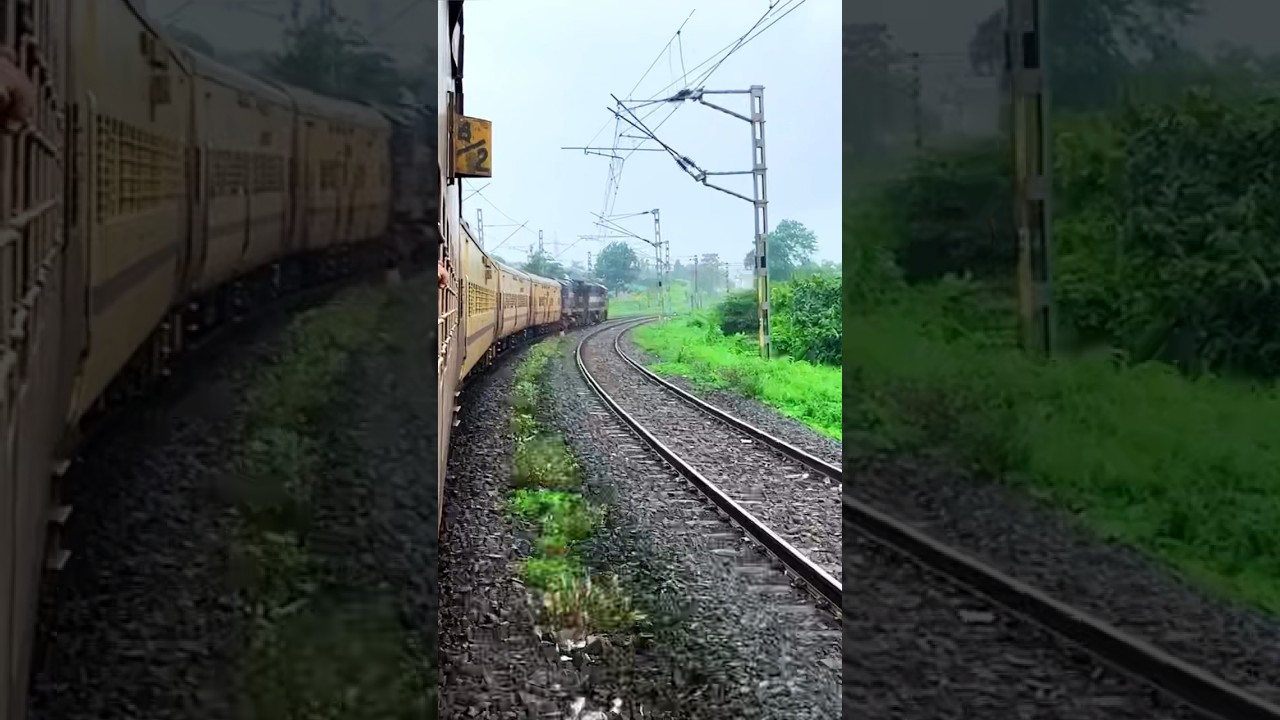 #1 Monsoon Western Ghats, Rajkot to Panvel  #monsoon #lonavala #panvel #22908 #gujaratitourist