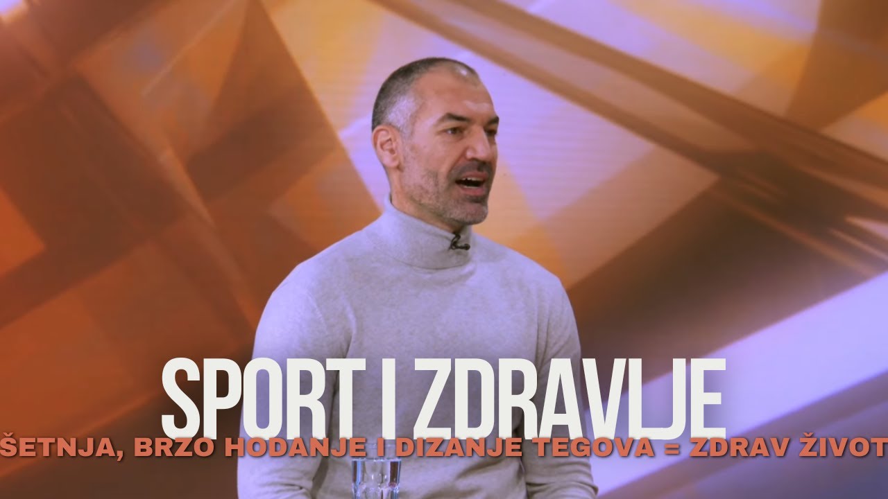 Sport i zdravlje - Setnja, brzo hodanje i dizanje tegova kao fizicki imperativ za zdrav zivot