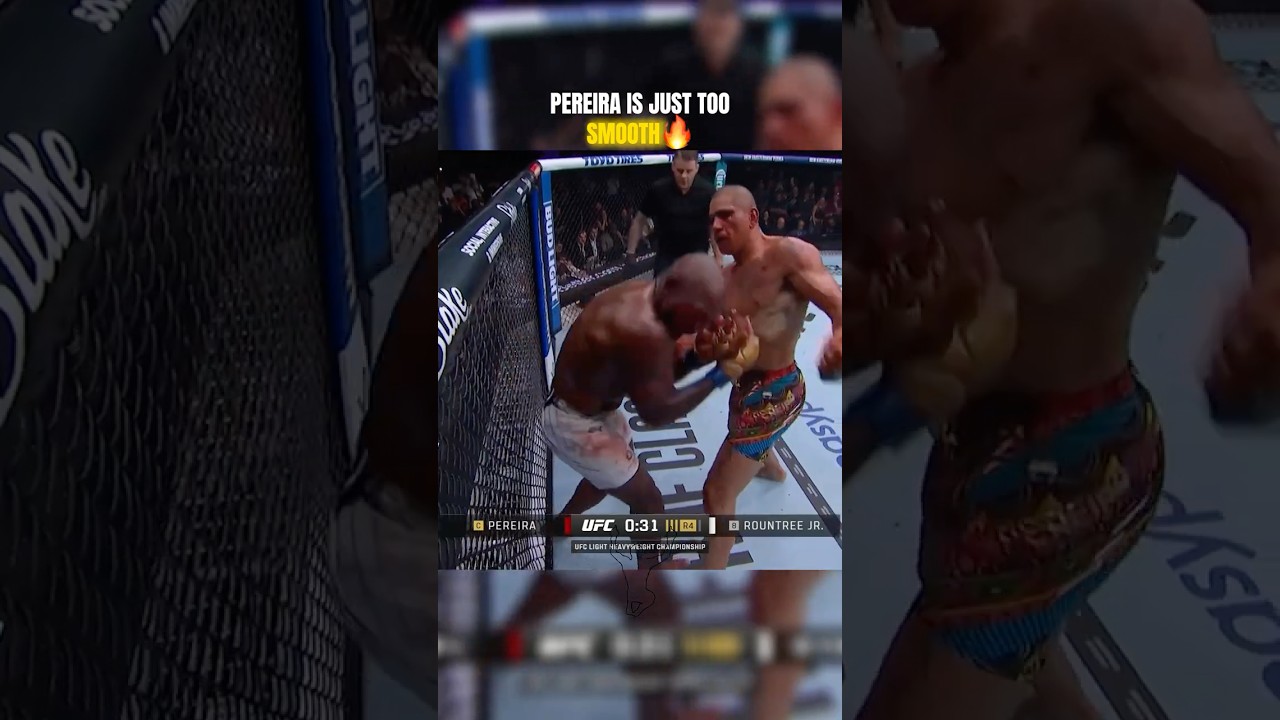 Vicious Body Shot KO! Alex Pereira STOPS Khalil Rountree at UFC 307