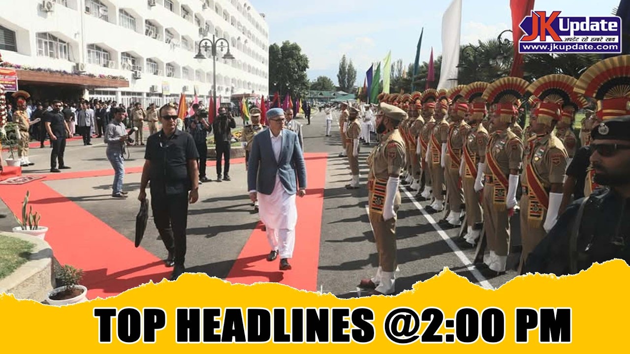 JKupdate Top Headlines @ 2 PM 04 MAY 2026