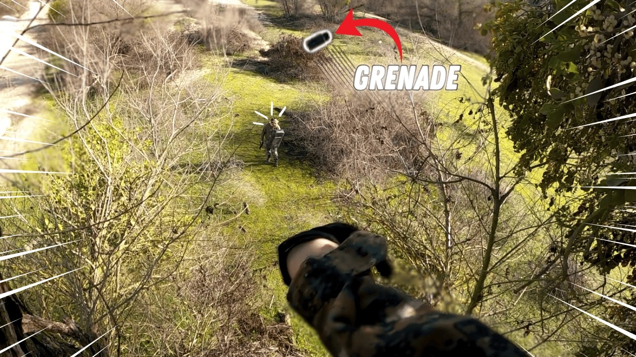 TREE-TOP Sniper Vs. Enemy Squad | Airsoft Highlights #15