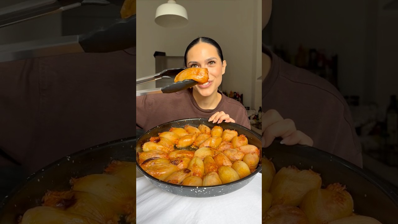 Türkische gefüllte Zwiebeln 😍 so saftig & würzig