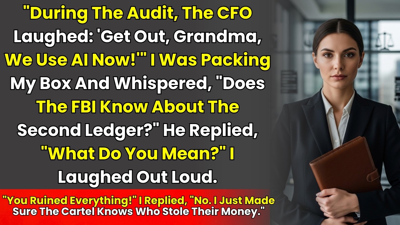 He Fired Me 'You're Obsolete Legacy Hardware'—I Sent His Hidden Ledger To The FBI And Cartel.