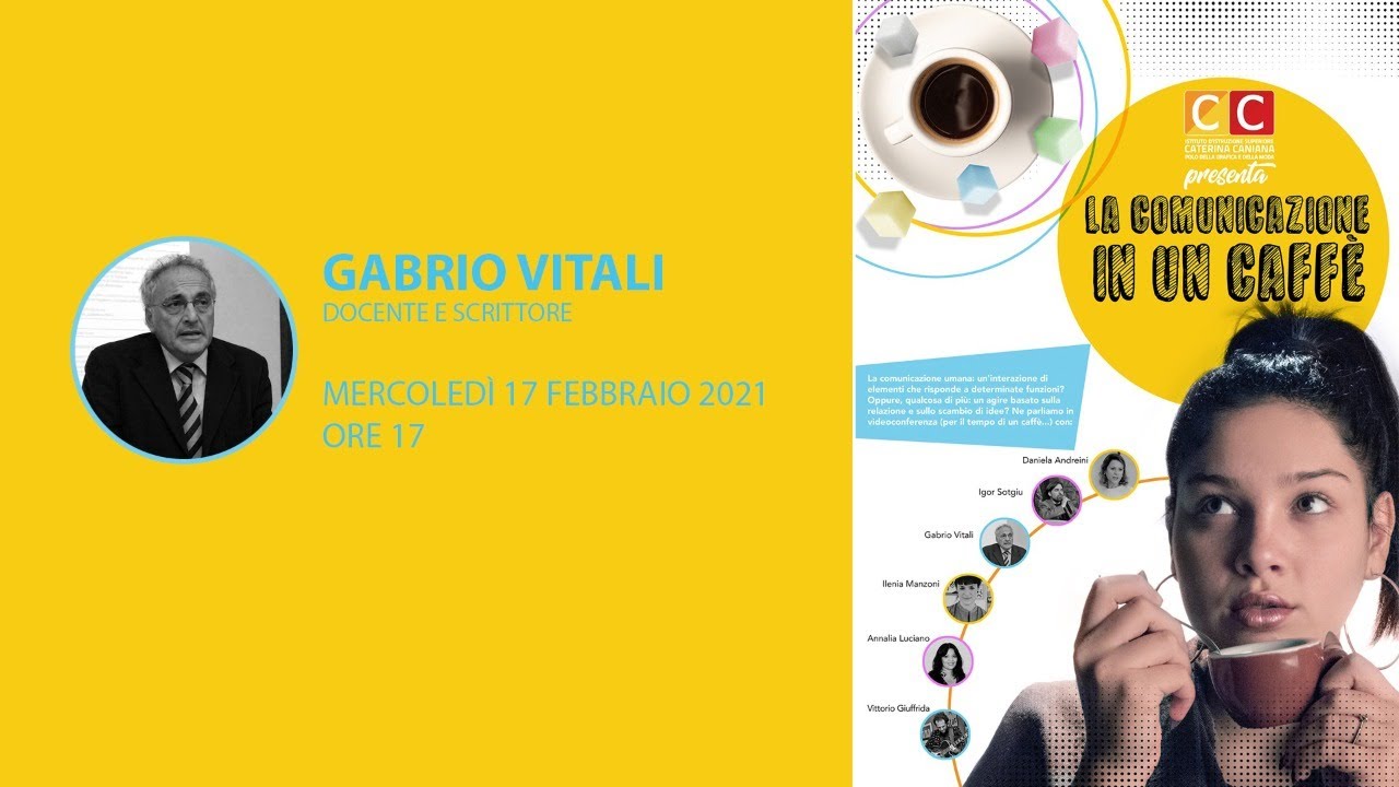 La comunicazione in un caffè - Incontro con Gabrio Vitali, insegnante e scrittore