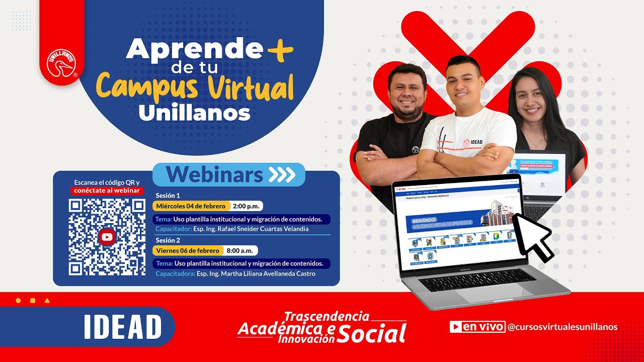 Webinar - Sesión 2 | Uso plantilla institucional y migración de contenidos