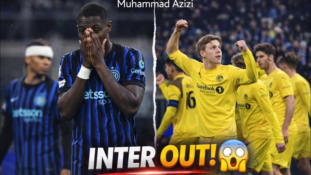 Inter Dipermalukan! Agregat 2-5 dari Bodø/Glimt 😱🔥